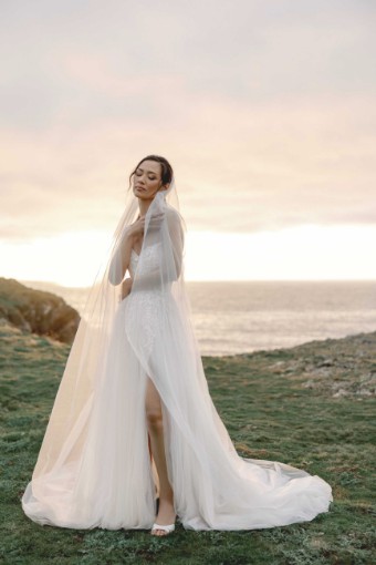 Adore by Justin Alexander Style #11424X   Salome #1 Sand/Ivory/Latte thumbnail