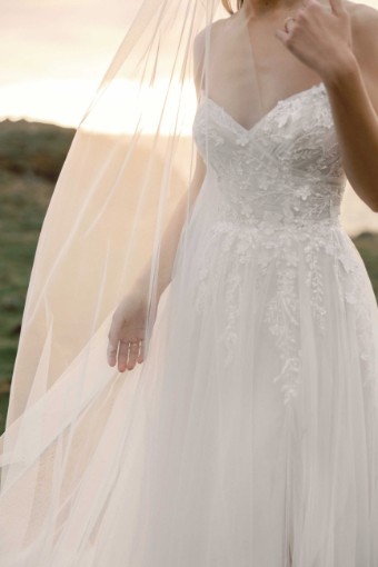Adore by Justin Alexander Style #11424X   Salome #3 Sand/Ivory/Latte thumbnail