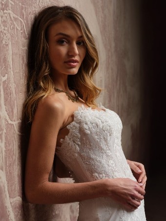 Maggie Sottero Style #COLLETTE #2 All Ivory (gown with Ivory Illusion) thumbnail