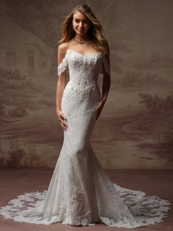 Maggie Sottero Style #COLLETTE #0 All Ivory (gown with Ivory Illusion) thumbnail