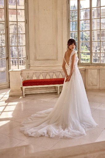 Adore by Justin Alexander Style #11449 #9 Ivory/Ivory/Latte thumbnail