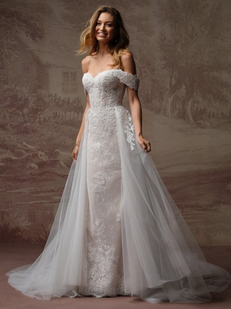 Rebecca Ingram Style #ESMERALDA LANE (F6RK051A01 - Unlined bodice, Attached straps, Sequin tulle) Default Thumbnail Image
