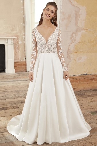Adore by Justin Alexander Style #11215SL #0 Ivory thumbnail