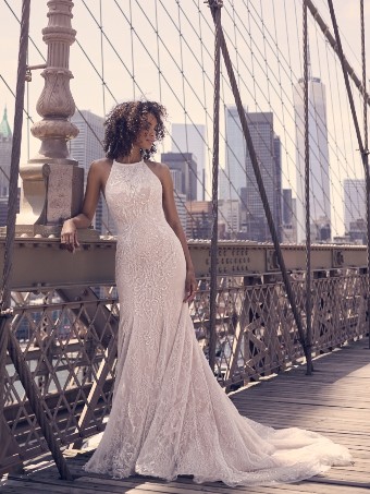 Maggie Sottero Style #Sloan #0 Ivory/Pewter thumbnail