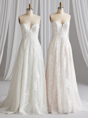 Maggie Sottero Style #CHELSEA #4 Ivory over Blush (gown with Natural Illusion) thumbnail