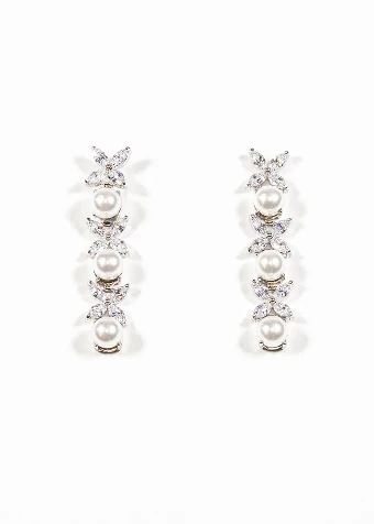 White Gem Design USA Style #E484-1 #0 thumbnail