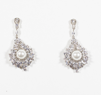 White Gem Design USA Style #E3009 #0 thumbnail