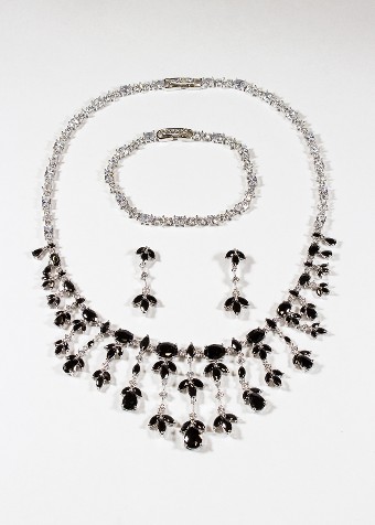White Gem Design USA Style #E0011 #1 thumbnail