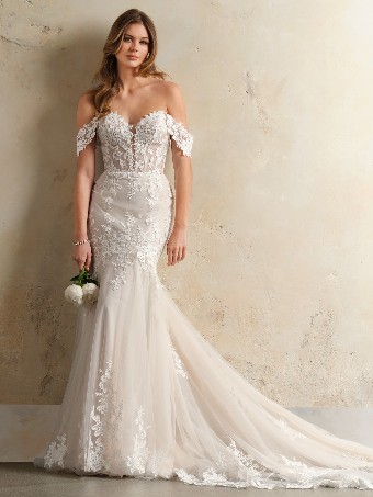 Maggie Sottero Style #SASKIA #1 Ivory/Soft Beige/Natural Illusion thumbnail