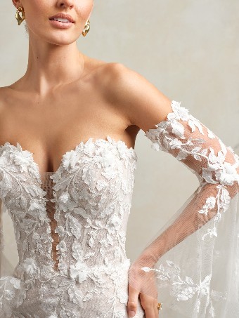 Sottero and Midgley Style #FAITH #2 Ivory/Soft Beige/Natural Illusion thumbnail