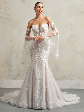 Sottero and Midgley Style #FAITH #6 Ivory/Soft Beige/Natural Illusion thumbnail