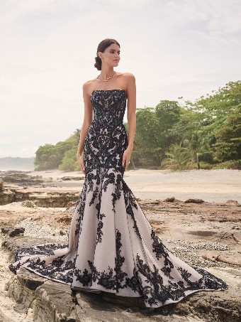 Sottero and Midgley Style #NORVINIA LANE #1 Black/Champagne thumbnail