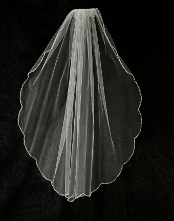 JL Johnson Bridal Style #C618 #0 Ivory thumbnail