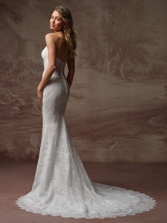 Rebecca Ingram Style #SAMIRA (F6RS203A02 - Unlined bodice, Plain tulle) #3 All Ivory (gown with Ivory Illusion) thumbnail