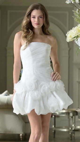 Colors Dress Style #3671B #0 Ivory thumbnail