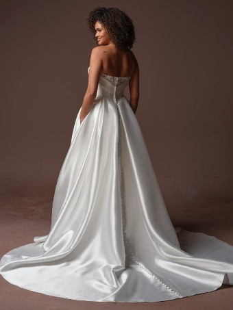 Rebecca Ingram Style #AGATHA (F6RK178A01) #2 All Ivory (gown with Ivory Illusion) thumbnail