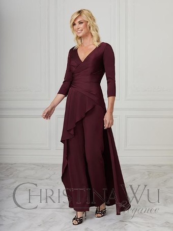 Christina Wu Celebration Style #17008 #0 default Burgundy thumbnail