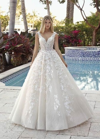 Demetrios Style #1022DR #0 default Ivory thumbnail