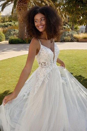 Demetrios Style #8128 #0 default Ivory/Sheer/Natural thumbnail