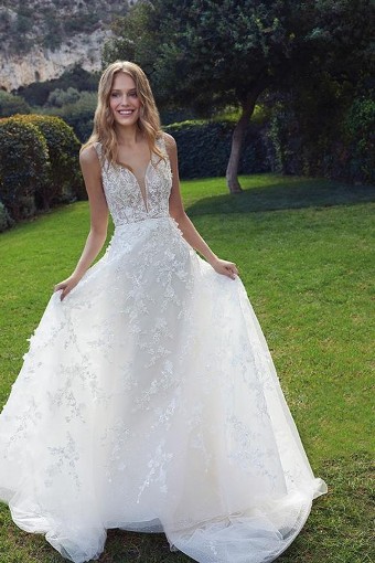 Demetrios Style #200142 #0 default Ivory/Nude/Natural thumbnail