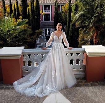 Demetrios Style #1186 #0 default Ivory/Sheer/Nude/Natural thumbnail
