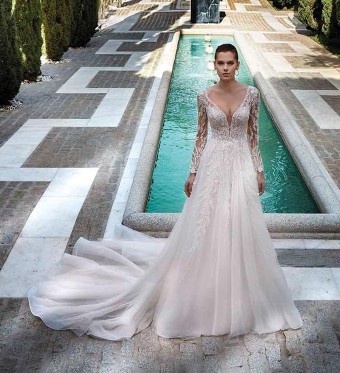 Demetrios Style #1193 #0 default Ivory/Sheer/Blush/Natural thumbnail