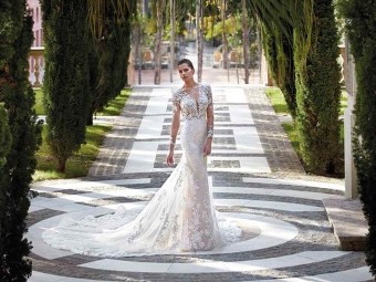 Demetrios Style #1209 #0 default Ivory/Sheer/Nude/Natural thumbnail