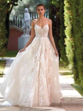 Demetrios Style #1212 #0 default Ivory/Sheer/Blush/Natural thumbnail