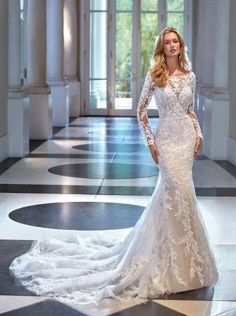 Demetrios Style #DP469 #0 default Ivory/Sheer/Nude/Natural thumbnail