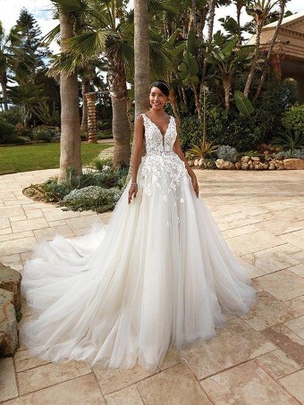 Demetrios Style #1236 #0 default Ivory/Sheer/Nude thumbnail