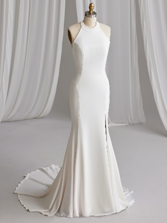 Rebecca Ingram Style #DELORES (23RW670A01) #3 All Ivory thumbnail