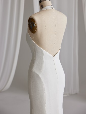 Rebecca Ingram Style #DELORES (23RW670A01) #4 All Ivory thumbnail
