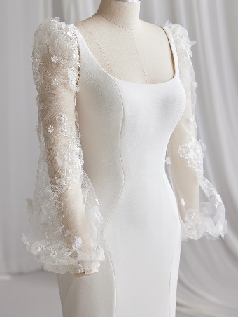 Rebecca Ingram Style #JOY (Accessory - Detachable Sleeves) (YYDS0+23RW664000) #0 default Ivory thumbnail