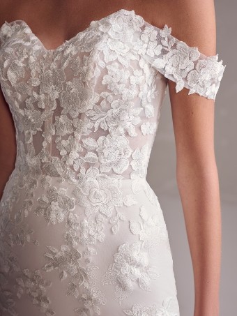 Rebecca Ingram Style #Hilda - detachable cap sleeve #0 default All Ivory thumbnail