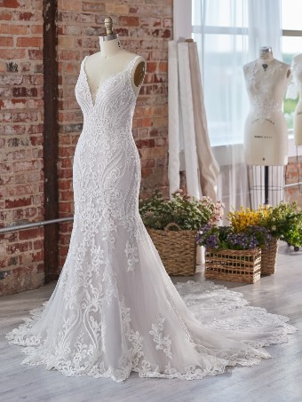 Sottero and Midgley Style #Harper #0 default ivory over misty mauve thumbnail