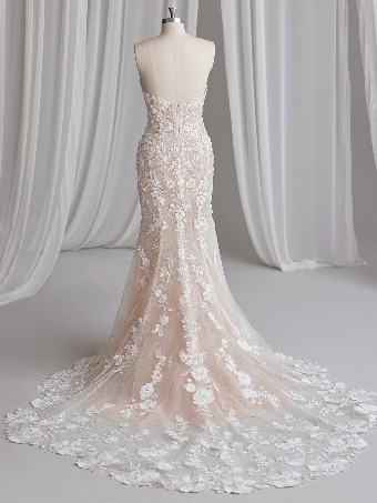 Sottero and Midgley Style #ADELAIDE #4 Ivory over Nude (gown with Natural Illusion) thumbnail