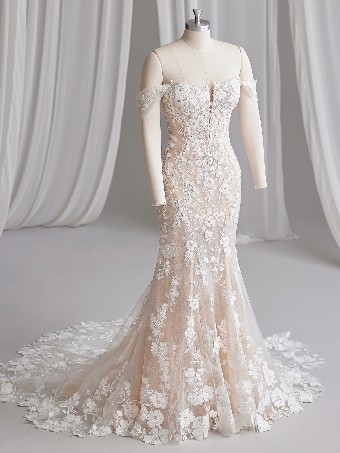 Sottero and Midgley Style #ADELAIDE #3 Ivory over Nude (gown with Natural Illusion) thumbnail