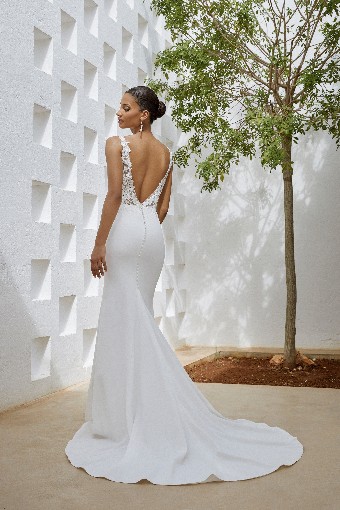 Adore by Justin Alexander Style #11341 Kari #2 Ivory/Ivory/Latte thumbnail