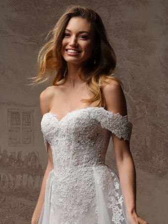 Rebecca Ingram Style #ESMERALDA LANE (Accessory - Detachable Cap Sleeves) (YYCS0+F6RK051000) #1 default Ivory thumbnail