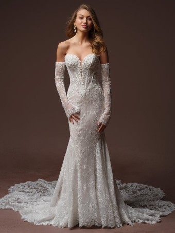 Maggie Sottero Style #BELLEVUE #0 default Ivory over Blush (gown with Ivory Illusion) thumbnail
