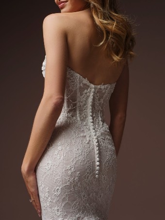 Maggie Sottero Style #BELLEVUE #4 default Ivory over Blush (gown with Ivory Illusion) thumbnail
