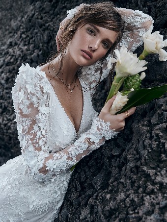 Sottero and Midgley Style #Cruz Sleeves #0 default Ivory/Nude thumbnail