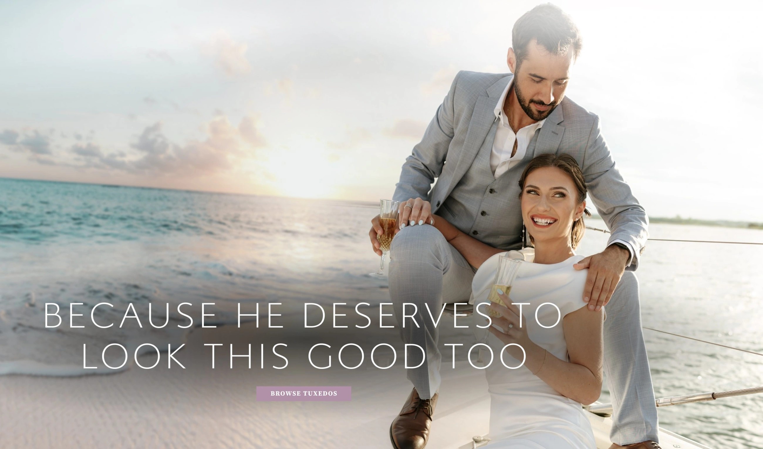 Tuxedo desktop banner