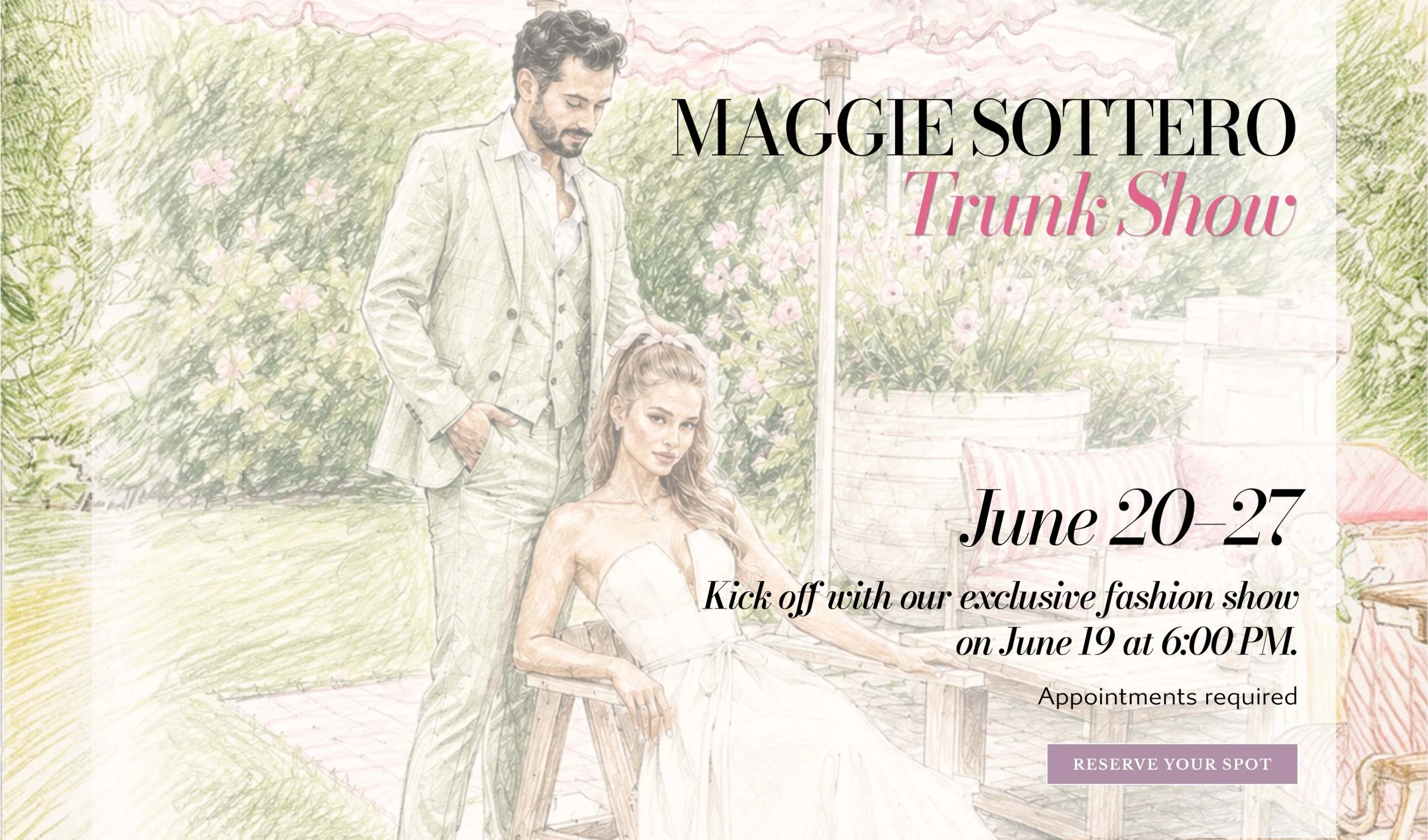 Maggie Sottero Trunk Show