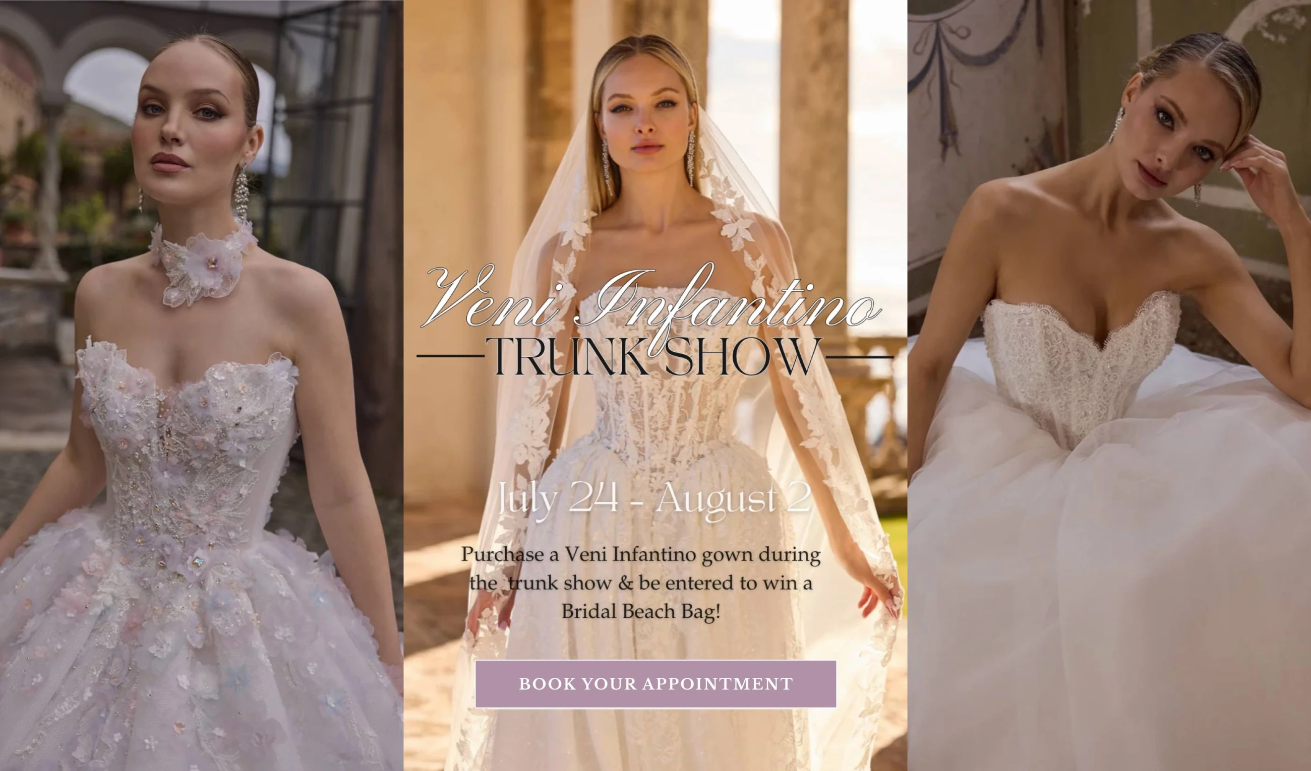 Veni Infantino Trunk Show