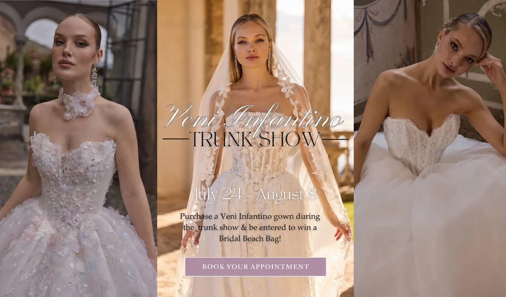 Veni Infantino Trunk Show